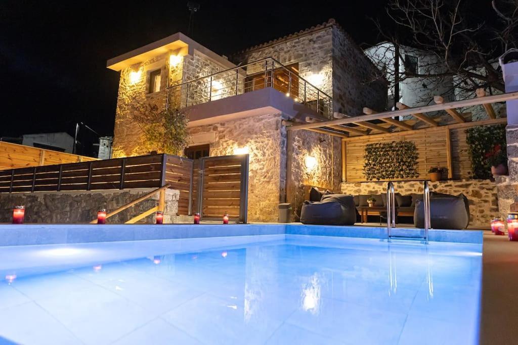 Lasithi Luxury Villa Mesa Lasithi Экстерьер фото