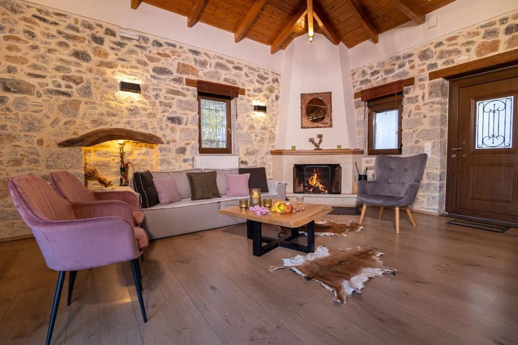 Lasithi Luxury Villa Mesa Lasithi Экстерьер фото