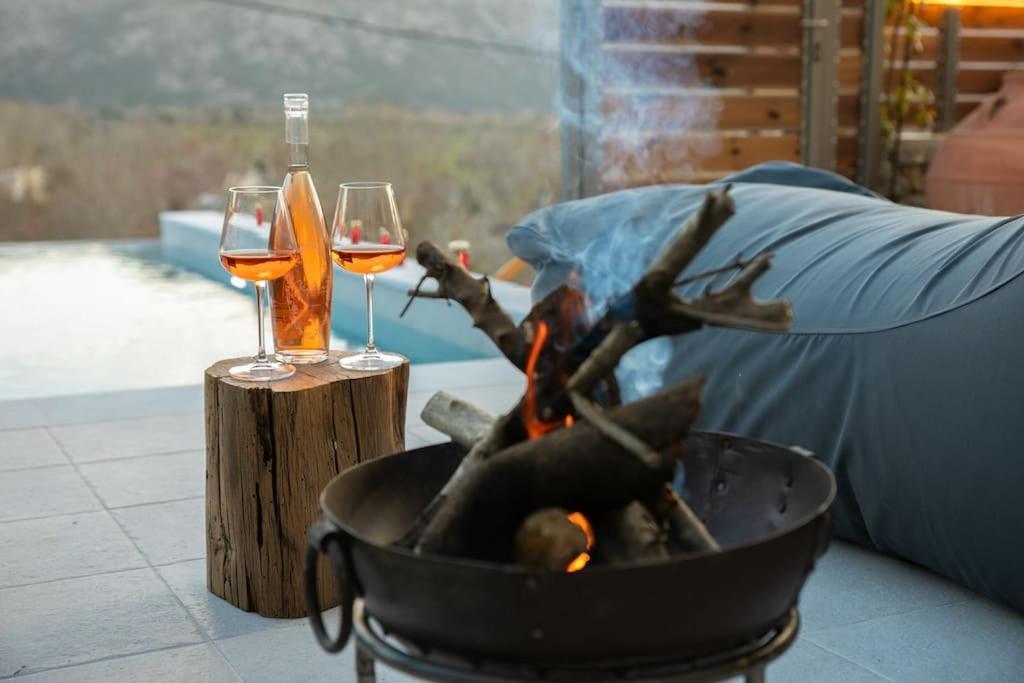 Lasithi Luxury Villa Mesa Lasithi Экстерьер фото