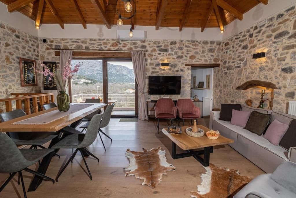 Lasithi Luxury Villa Mesa Lasithi Экстерьер фото