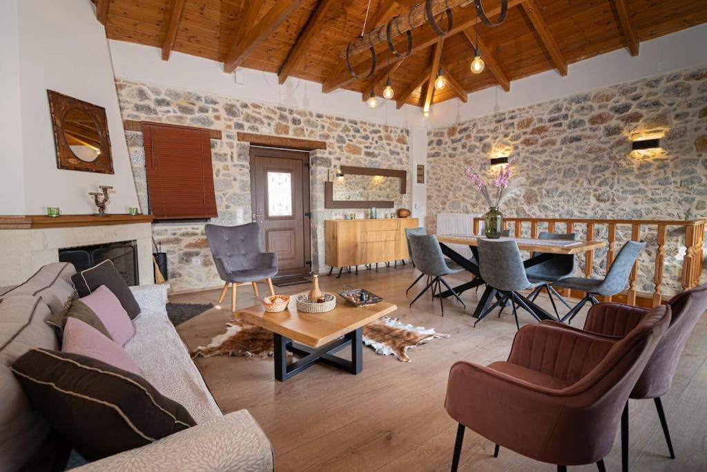Lasithi Luxury Villa Mesa Lasithi Экстерьер фото
