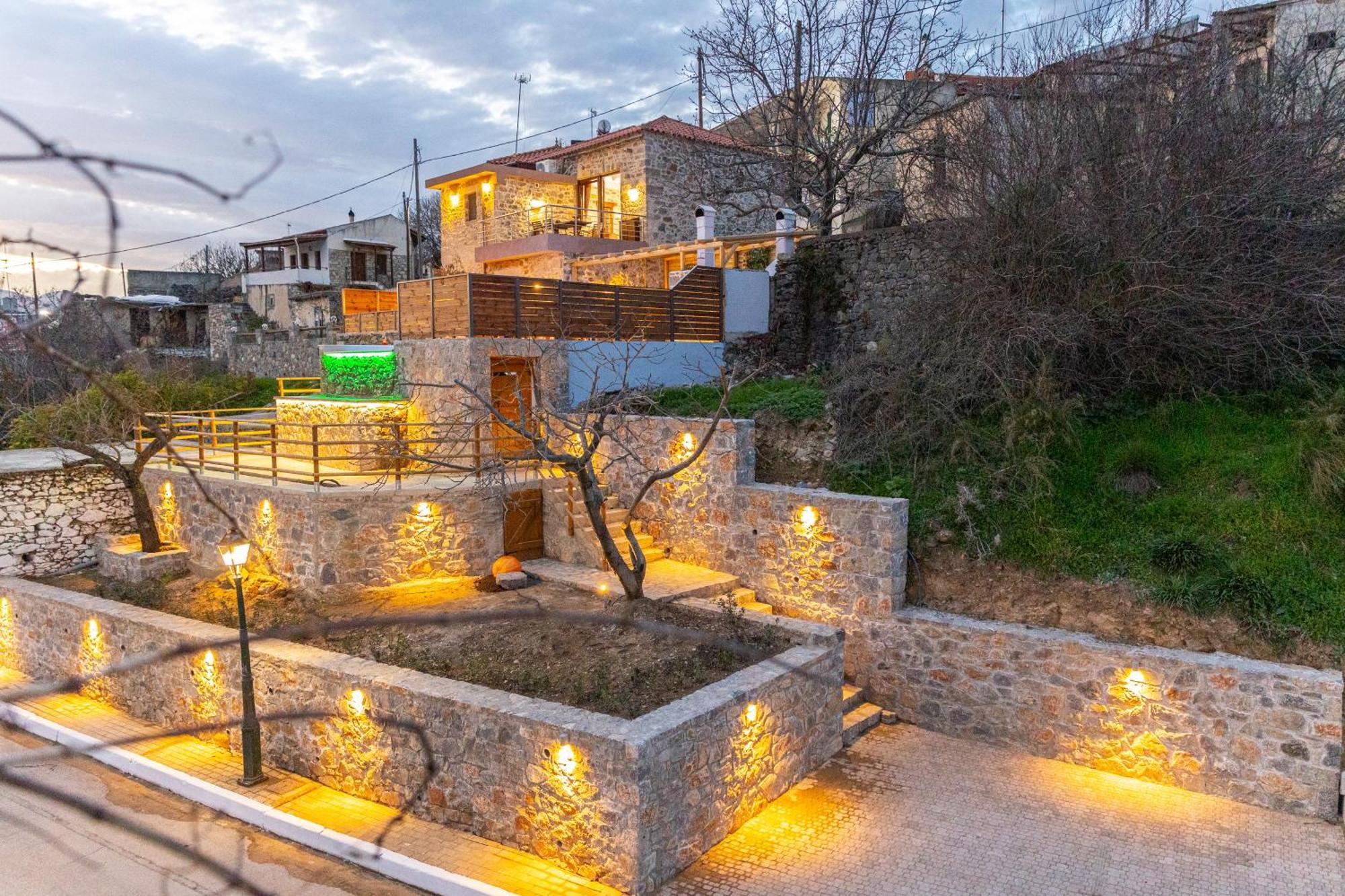 Lasithi Luxury Villa Mesa Lasithi Экстерьер фото