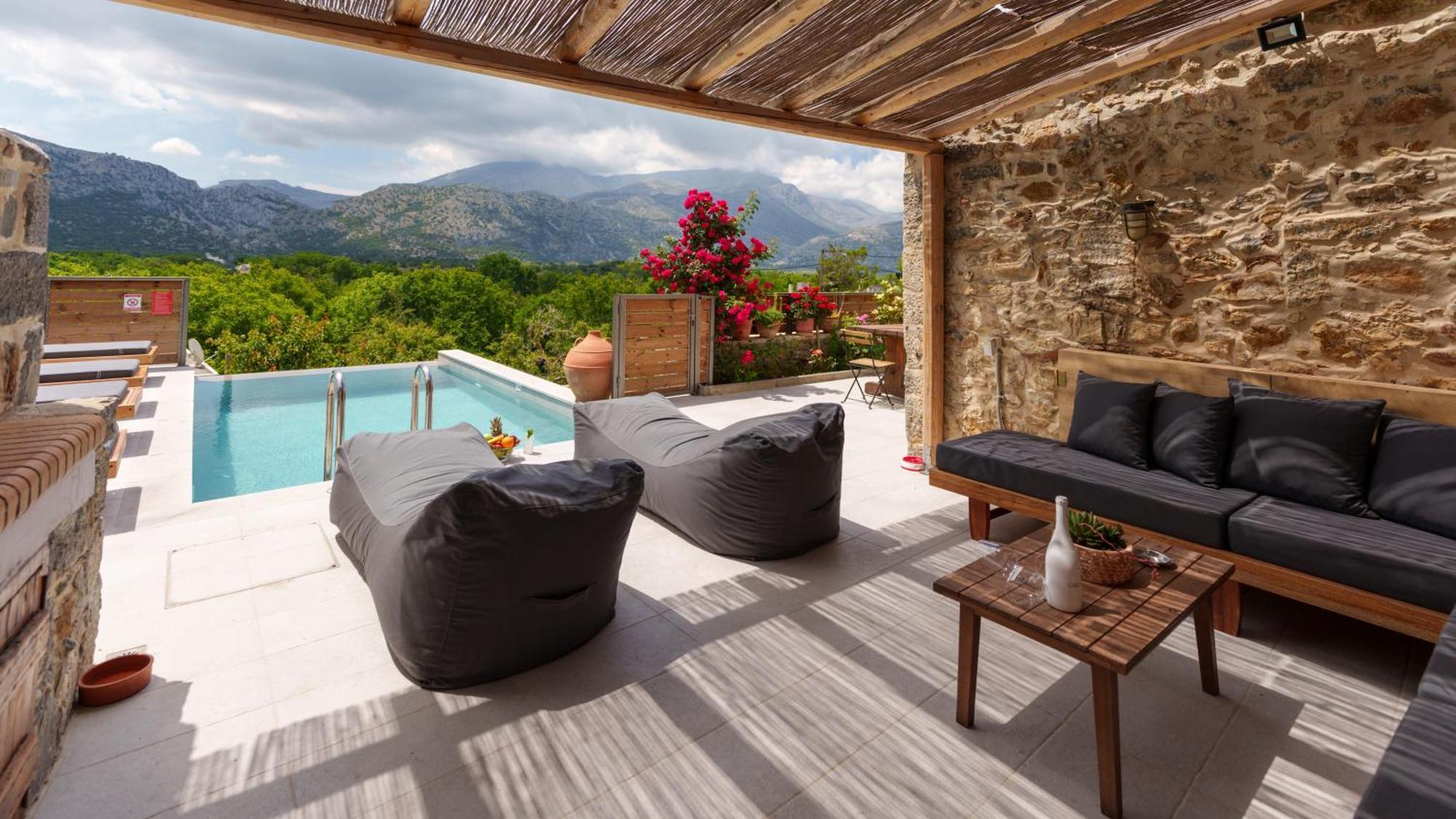 Lasithi Luxury Villa Mesa Lasithi Экстерьер фото