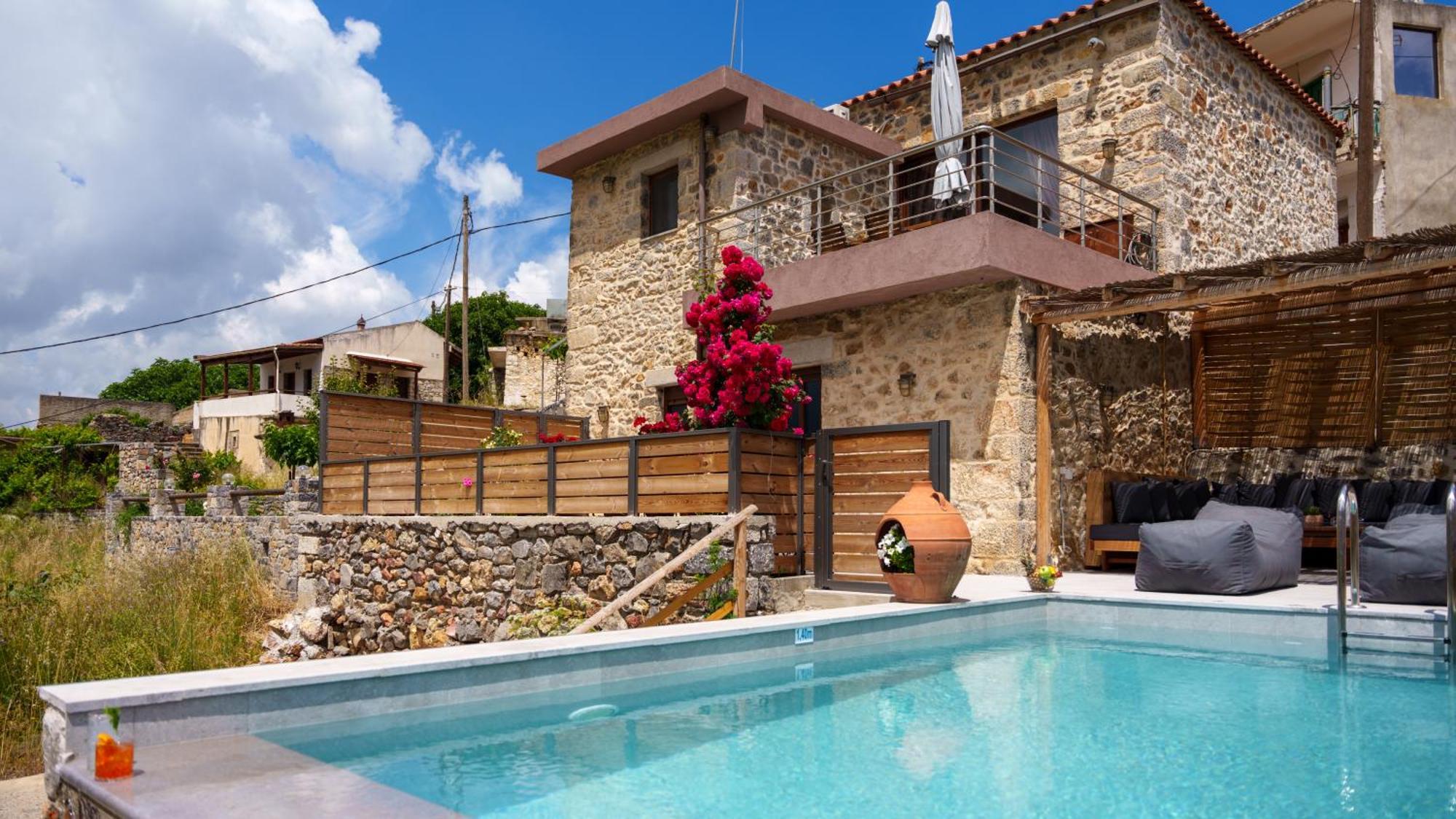 Lasithi Luxury Villa Mesa Lasithi Экстерьер фото