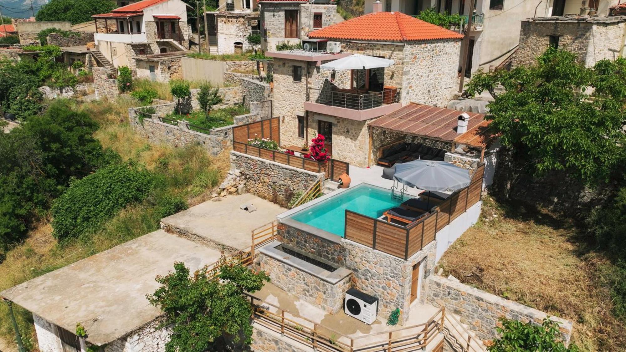 Lasithi Luxury Villa Mesa Lasithi Экстерьер фото