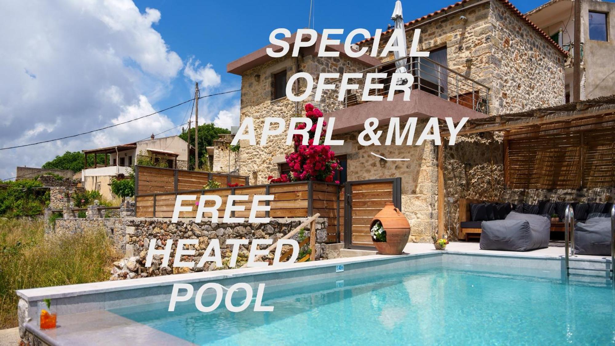 Lasithi Luxury Villa Mesa Lasithi Экстерьер фото